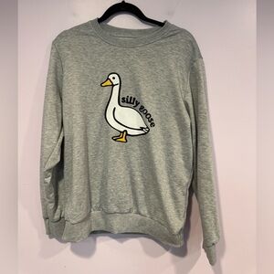 Grey‎ Silly Goose sweatshirt